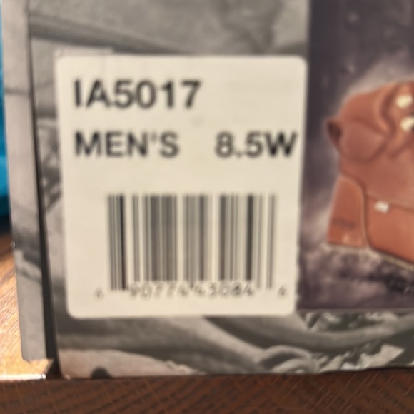 NIB Steel Toe Work Boots Sz 8.5 Wide - Picture 10 of 10